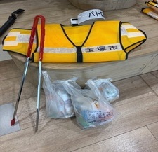 ごみ拾い道具一式