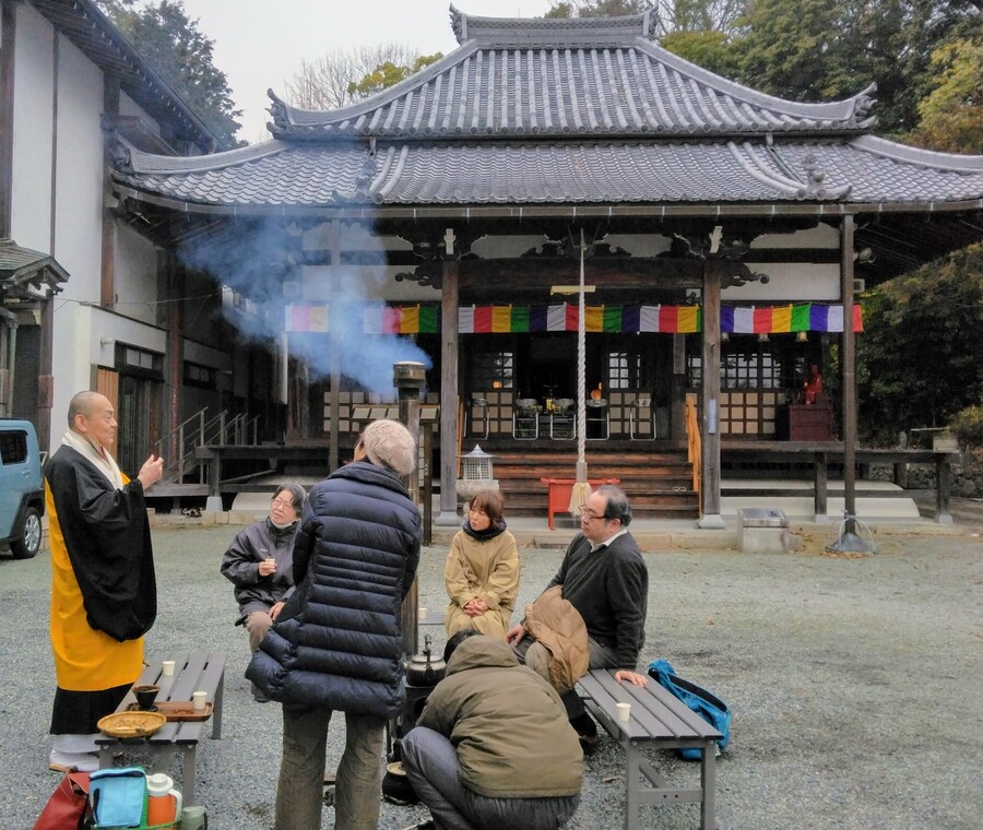 平林寺がひらいてる朝