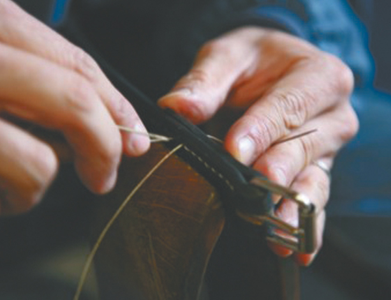 時田の馬具の写真