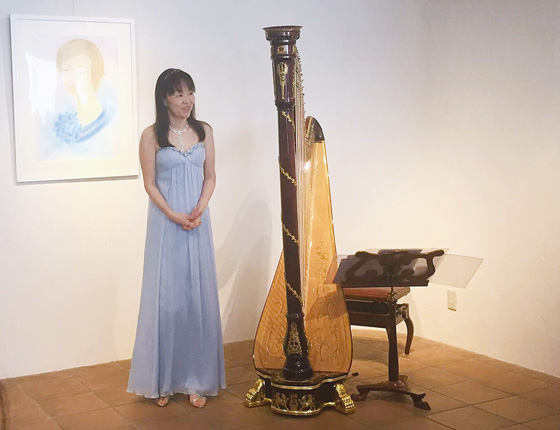 もっとハープを！ コンサートの写真