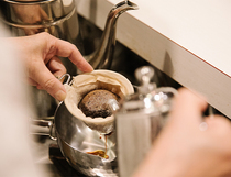 美味しい珈琲のある空間の写真