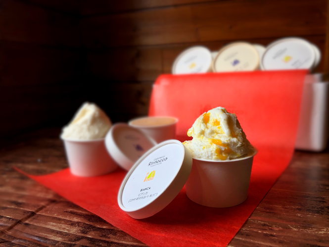 Gelateria Rintoccoのジェラートの写真