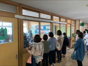 今年度初の参観日(4/18~20)