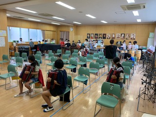 音楽の授業(9/1)