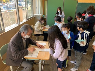 コミスクの関する支援活動「九九の学習」(12/2)