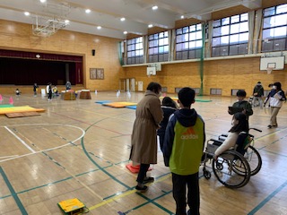 車いす体験 3(1/27)