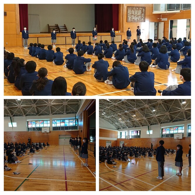 学年集会1年