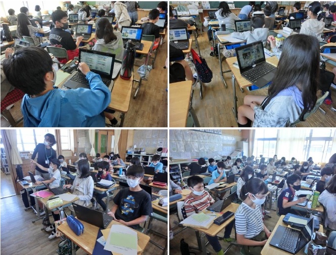 外国語科の授業の様子