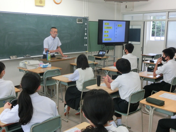 講話の様子