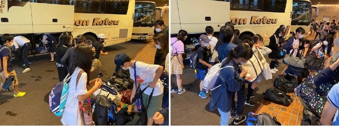 安芸グランドホテルに到着