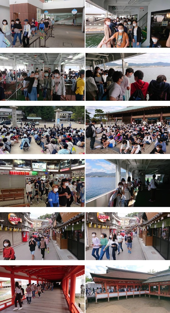 フェリー＆厳島神社