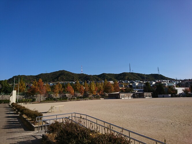 山手台小学校の朝