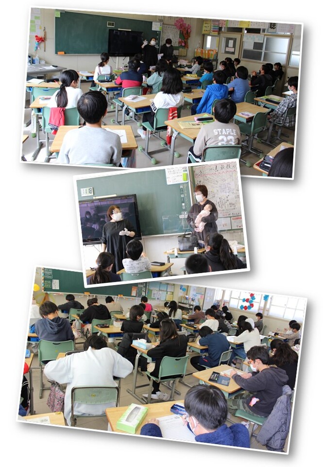 「生命と性の授業」の様子