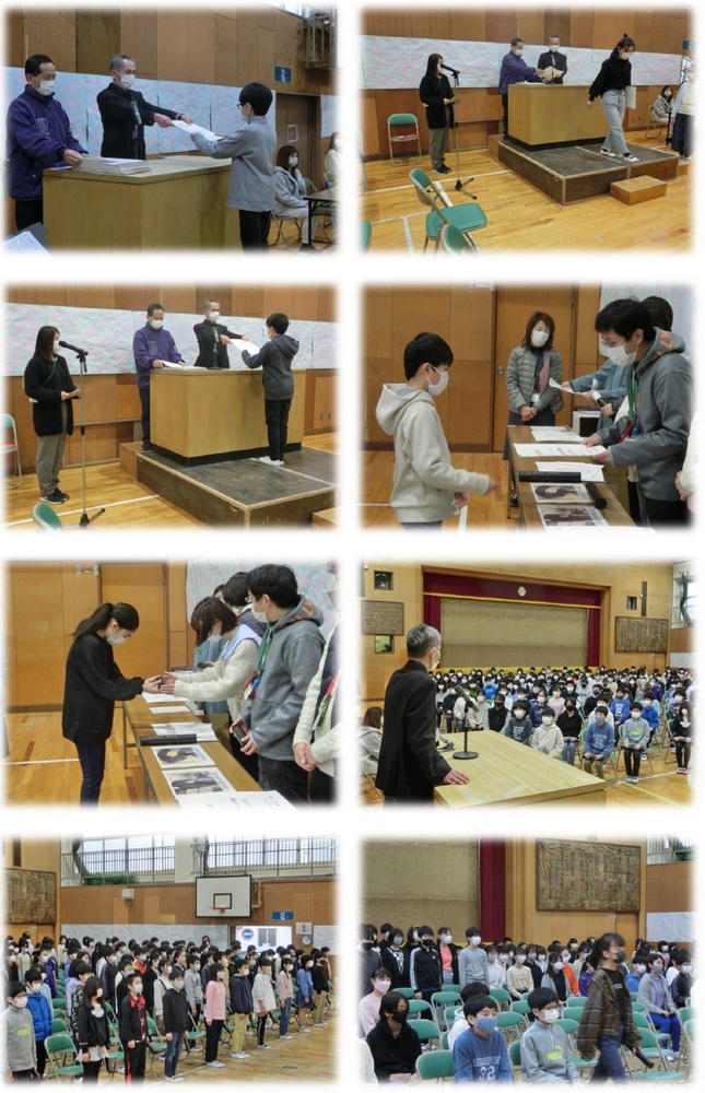 卒様式リハーサルの様子
