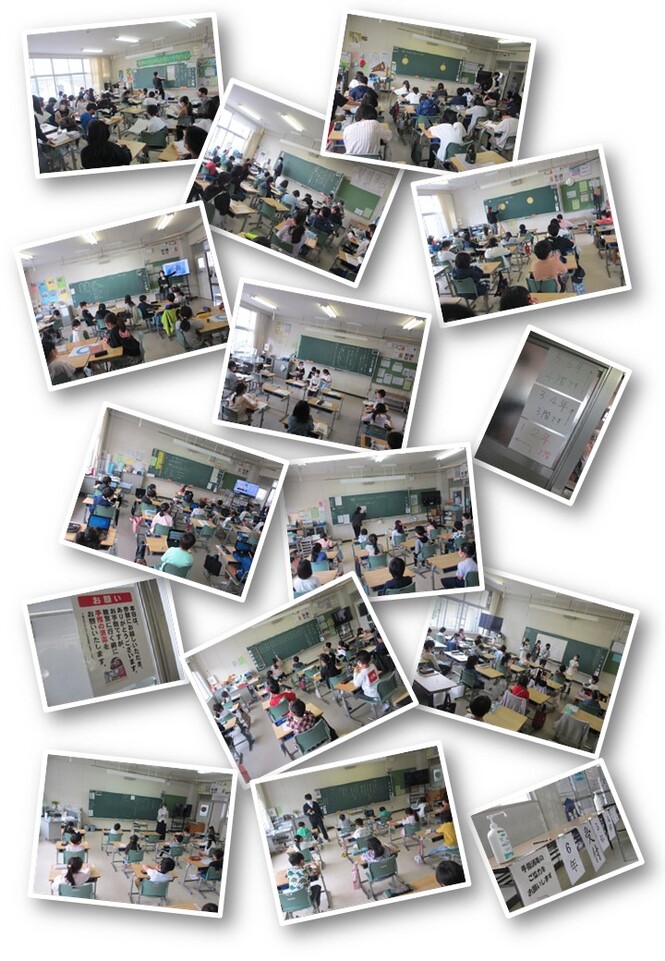 参観日の様子