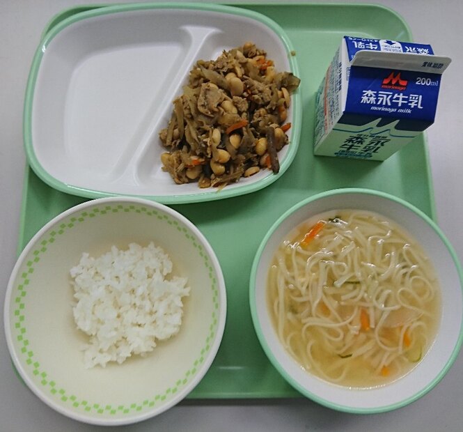 18日の給食