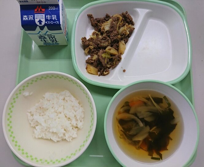 23日の給食