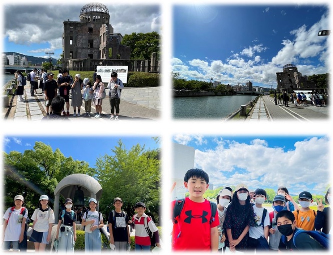 修学旅行　フィールドワークの様子