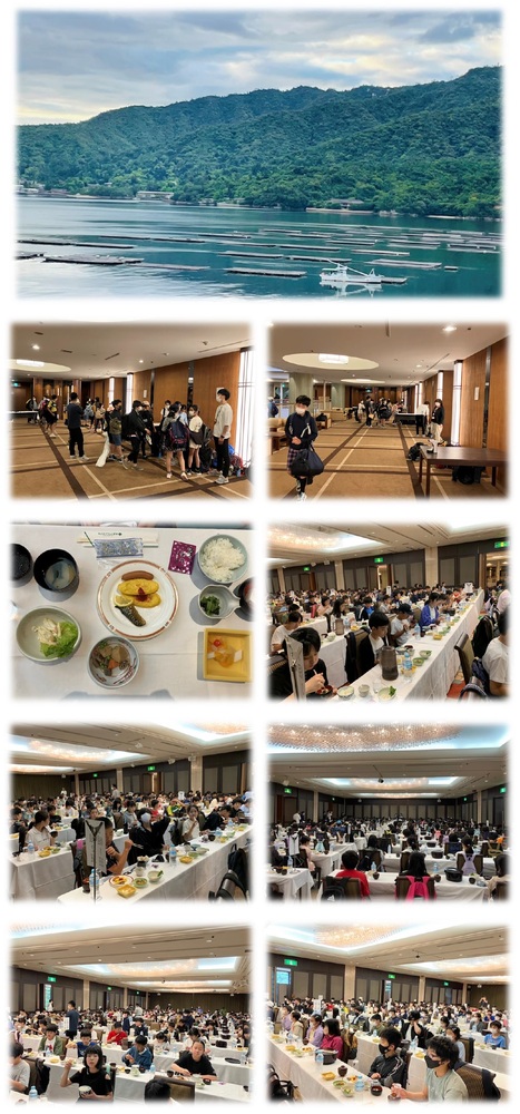 修学旅行　2日目の朝の様子