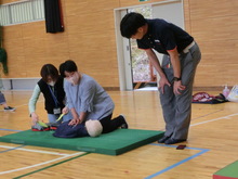 心肺蘇生法およびエピペンについての講習会2