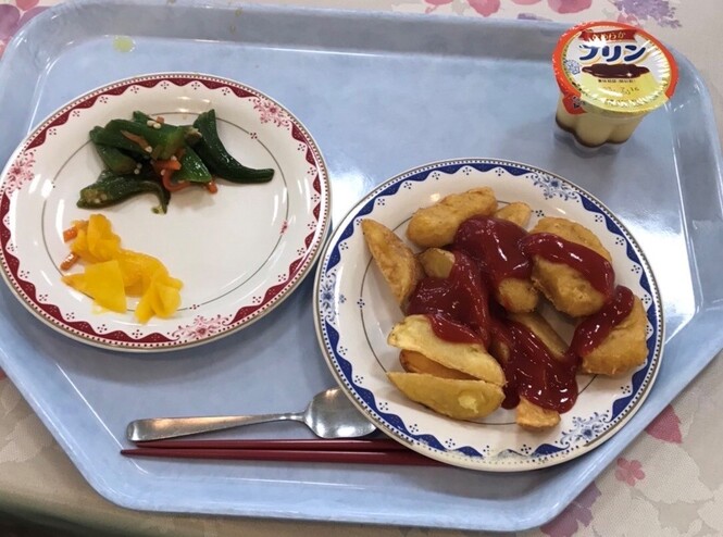 夕食