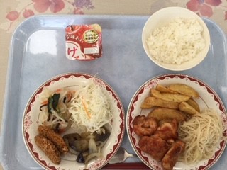 夕食