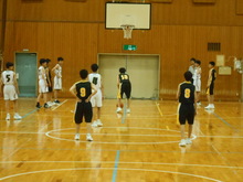 男子バスケットボール部の写真