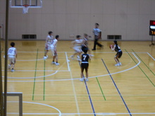 試合の写真