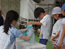 かき氷作り
