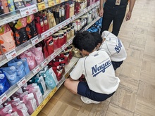 品出しの写真