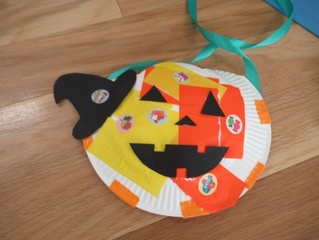 子どもが作ったかぼちゃの写真