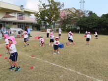 わくわくタイムに参加している子どもたちの写真