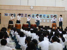 太鼓演奏の写真