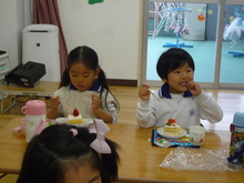 ケーキ　かぜ組