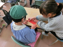 幼稚園との交流会の様子4