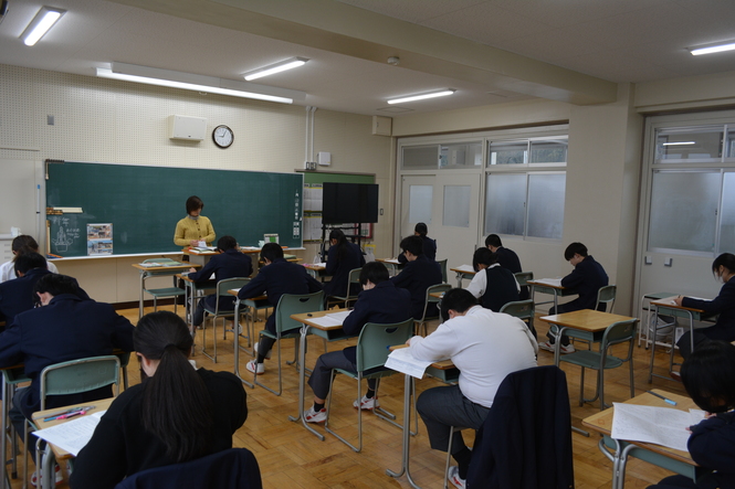 テストの様子