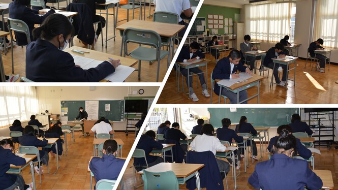 テストの様子