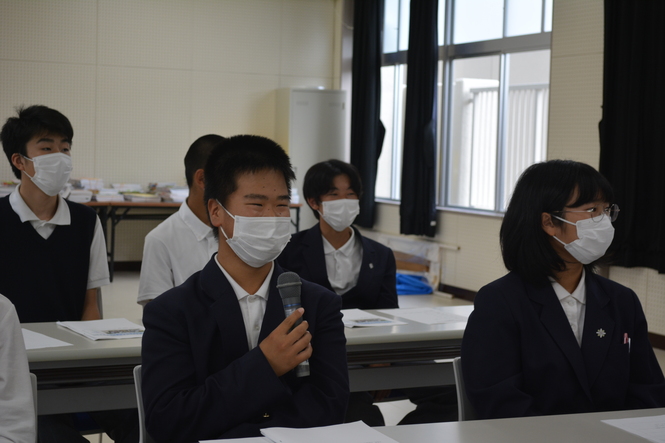 オンライン交流の様子