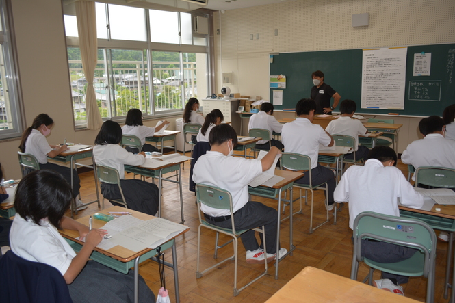 テストの様子