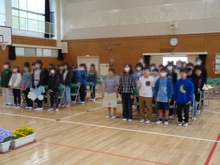 入学式準備