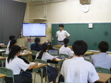 市内生徒会交流会1