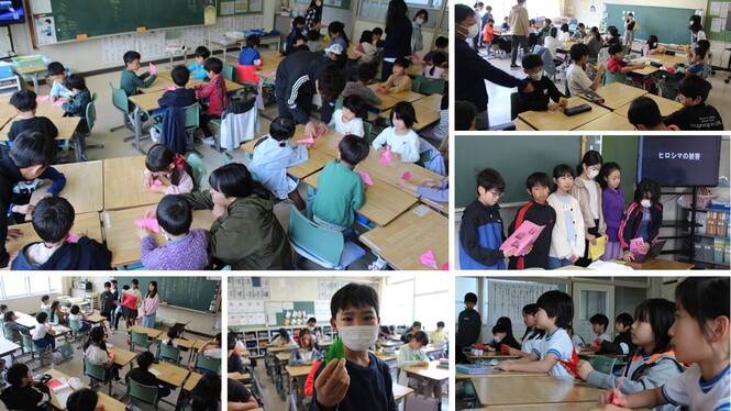 折り鶴集会の様子