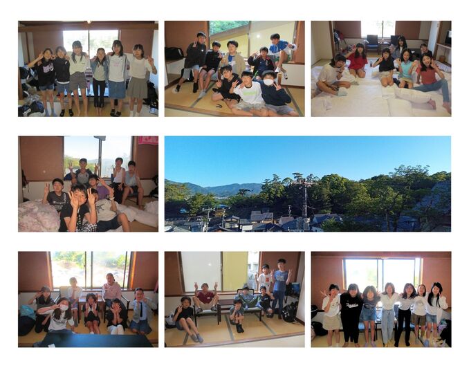 修学旅行2日目の朝