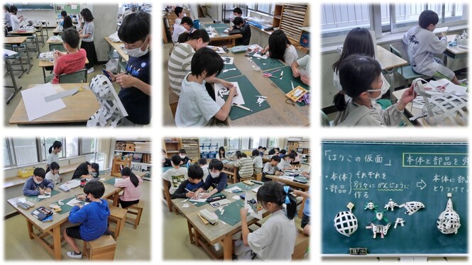 図工の学習の様子