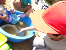 水遊び