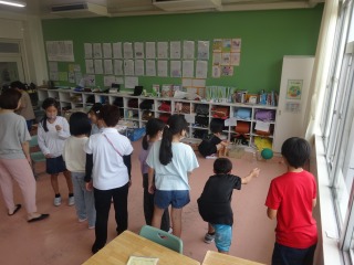 交流会　末広小学校