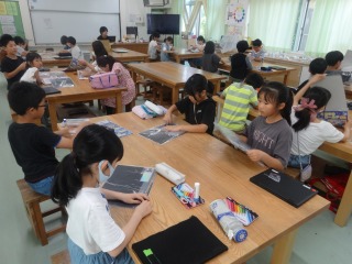 図工　末広小学校