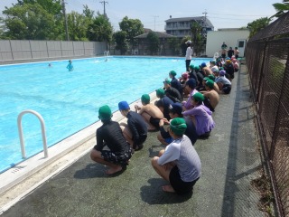 水泳　末広小学校
