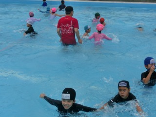 水泳　末広小学校