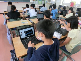 社会科　末広小学校